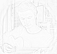 Matti with his old landola, trademark sound of Frozen Silence